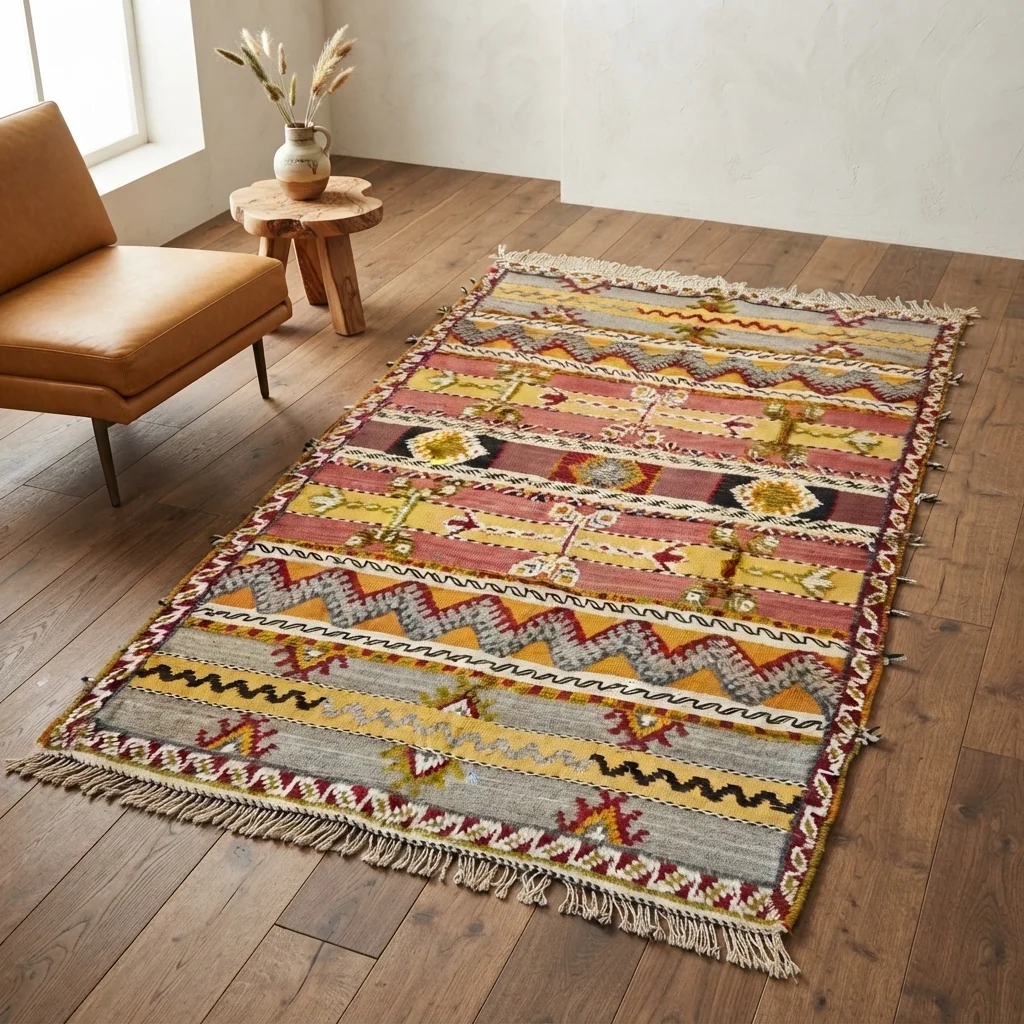 Berberimatto – Taznakht-kilimmatto 2,21 m x 1,46 m