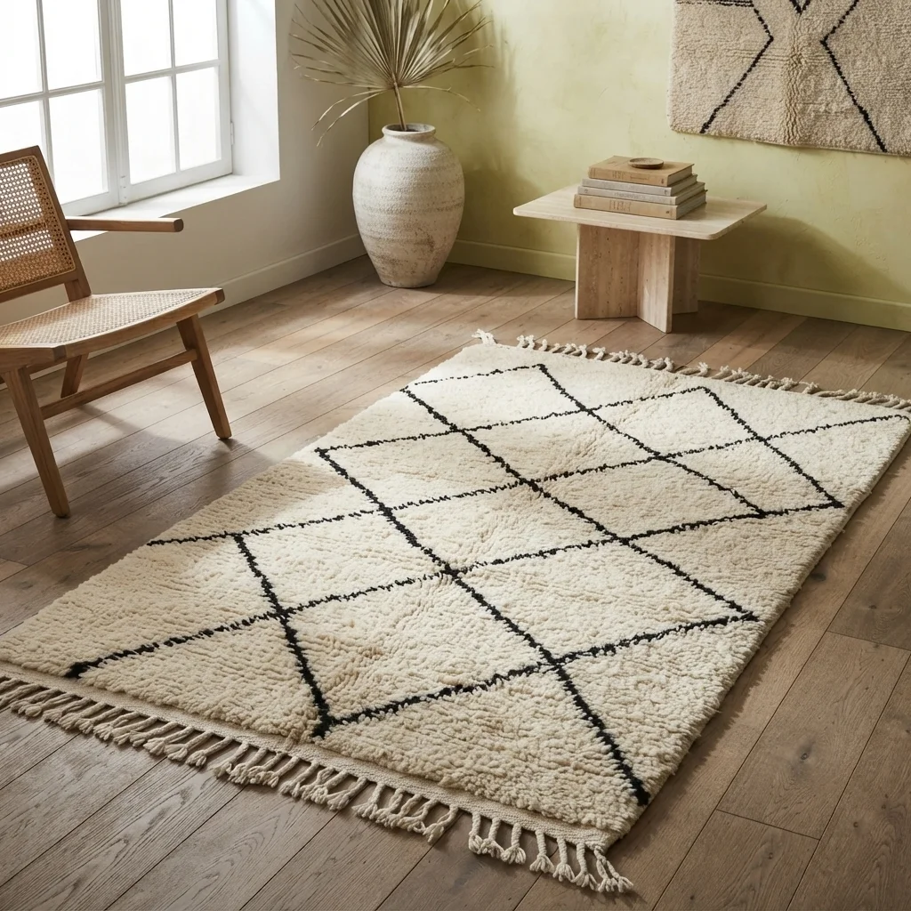 Berberimatto – Beni Ouarain 1,61m x 0,97m Berberimatto – Beni Ouarain 1,61m x 0,97m