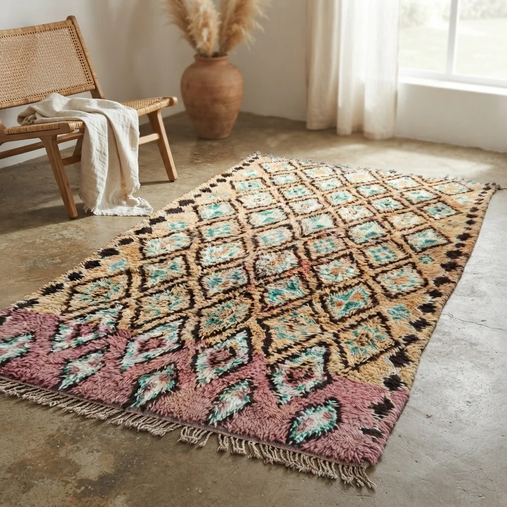 Berberimatto – Boujaad Vintage 2,70m x 1,60m Berberimatto – Boujaad Vintage 2,70m x 1,60m