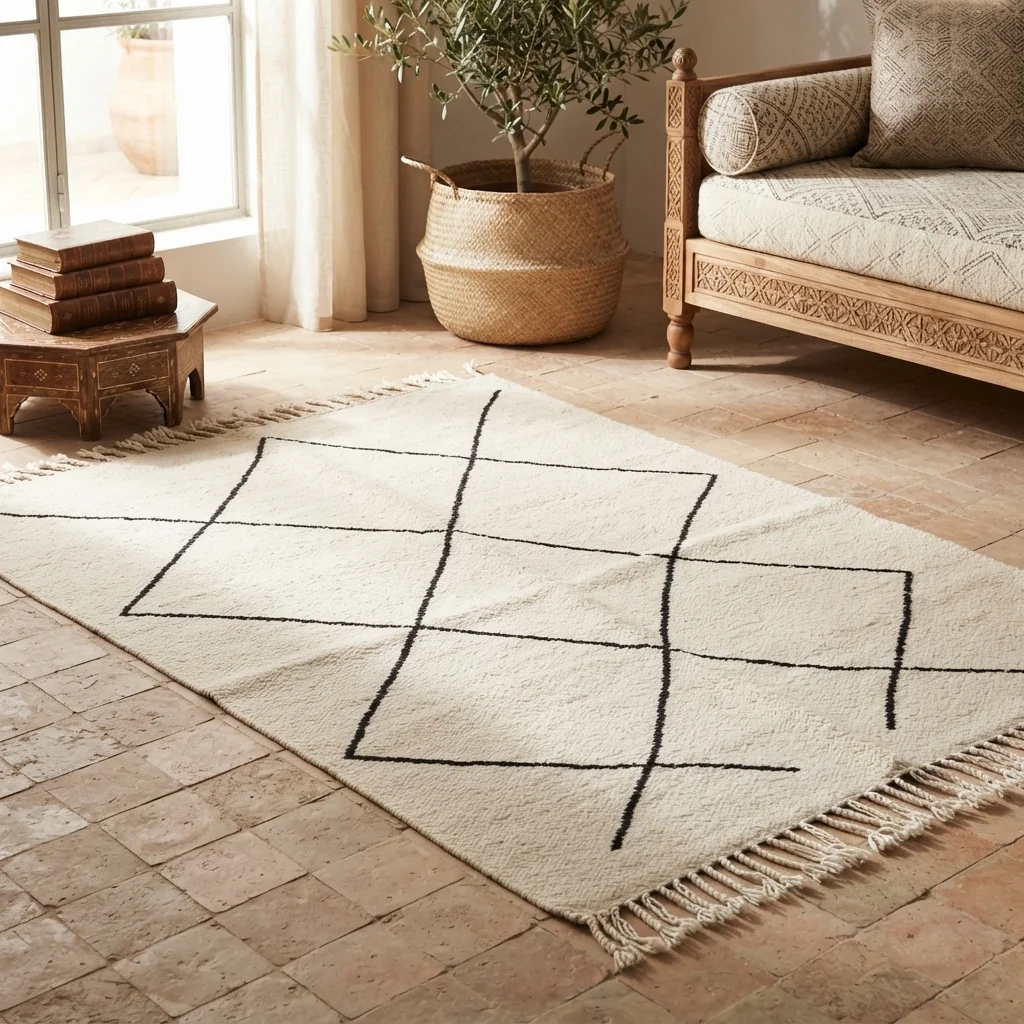 Berberimatto – Taznakht-kilim nro 4 Berberimatto – Taznakht-kilim nro 4