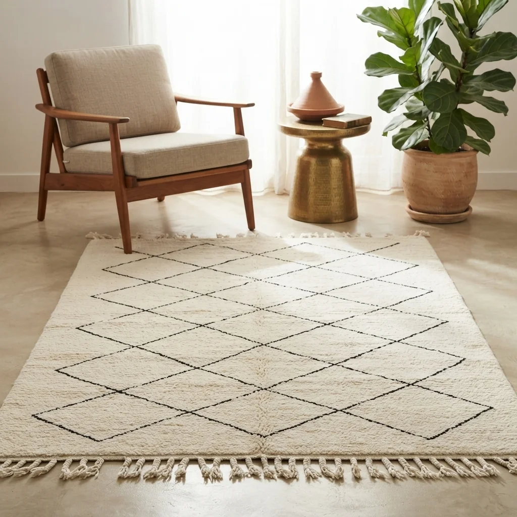 Berberimatto – Taznakht-kilim nro 6 Berberimatto – Taznakht-kilim nro 6