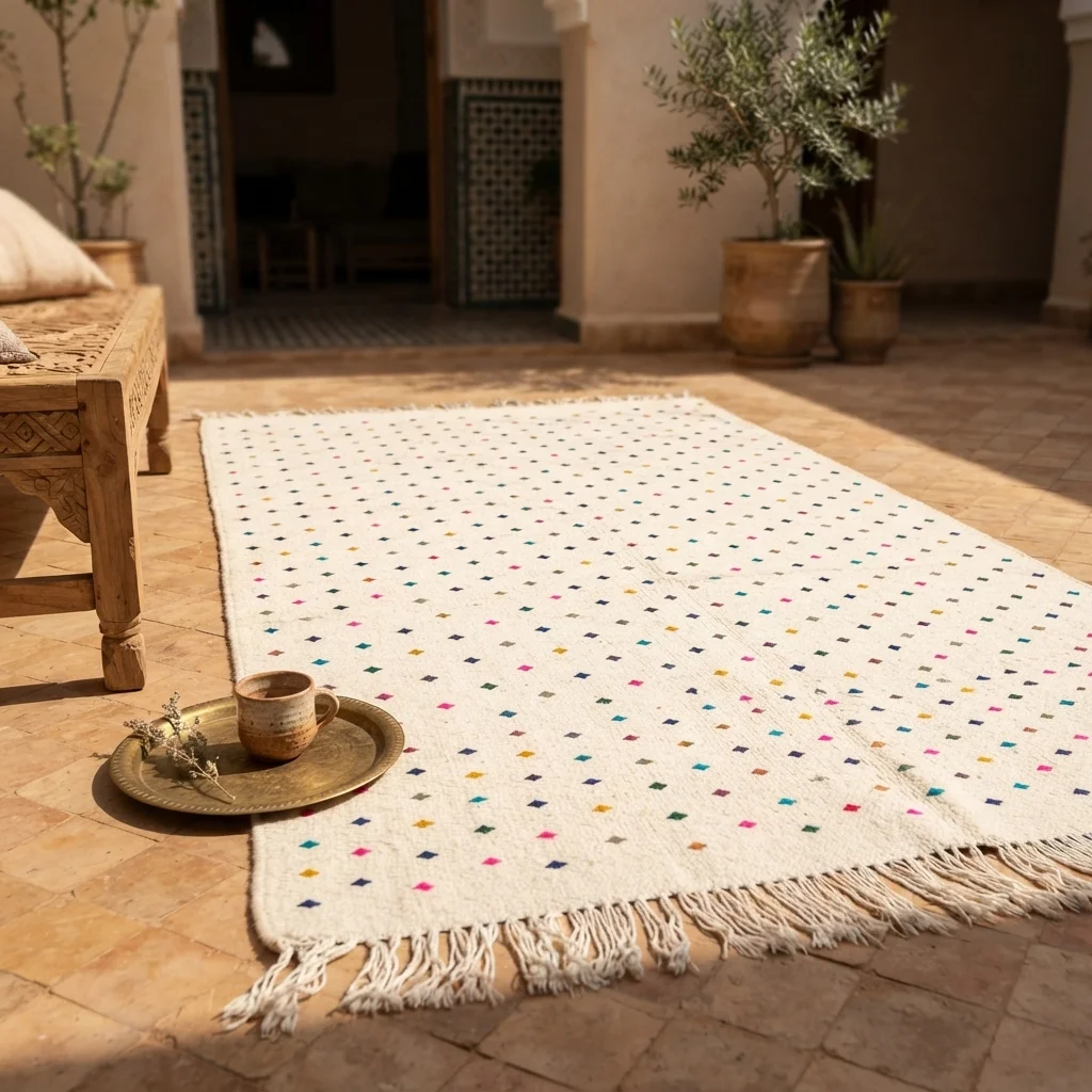 Berberimatto – Taznakht-kilim nro 8 Berberimatto – Taznakht-kilim nro 8
