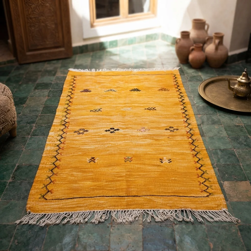 Berberimatto – Taznakht-kilimmatto 1,48m x 1m
