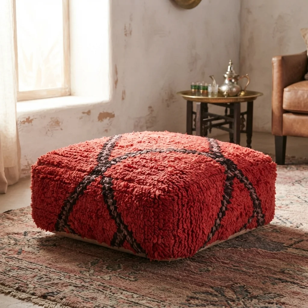 Vintage-pouf nro 28 Vintage-pouf nro 28