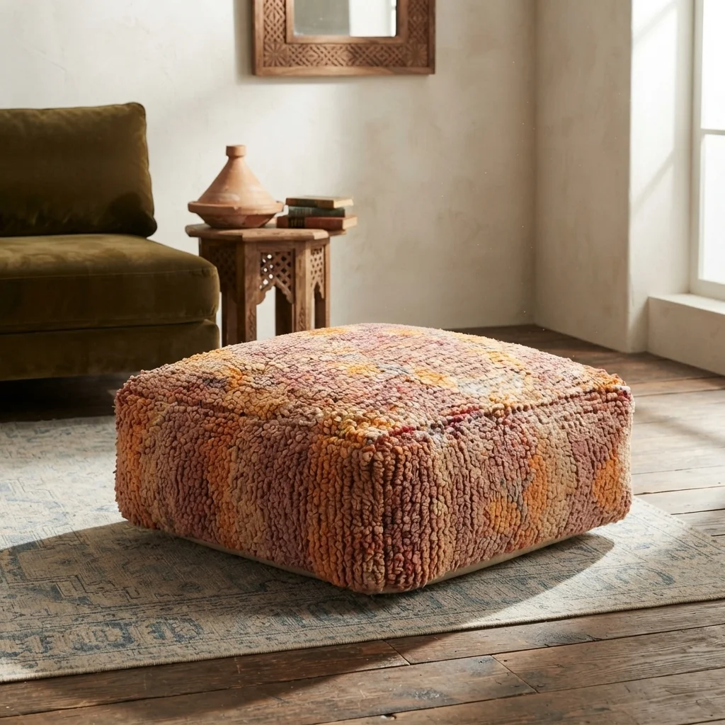 Vintage-pouf nro 34 Vintage-pouf nro 34