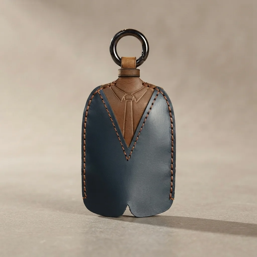 Breloc Piele – Costum de Protecție