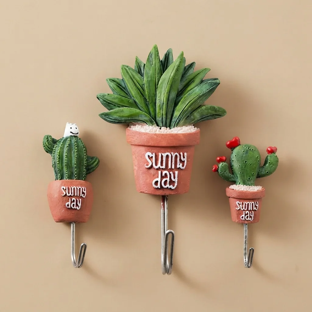 Suport chei perete – Agățătoarea Cactus Suport chei perete – Agățătoarea Cactus