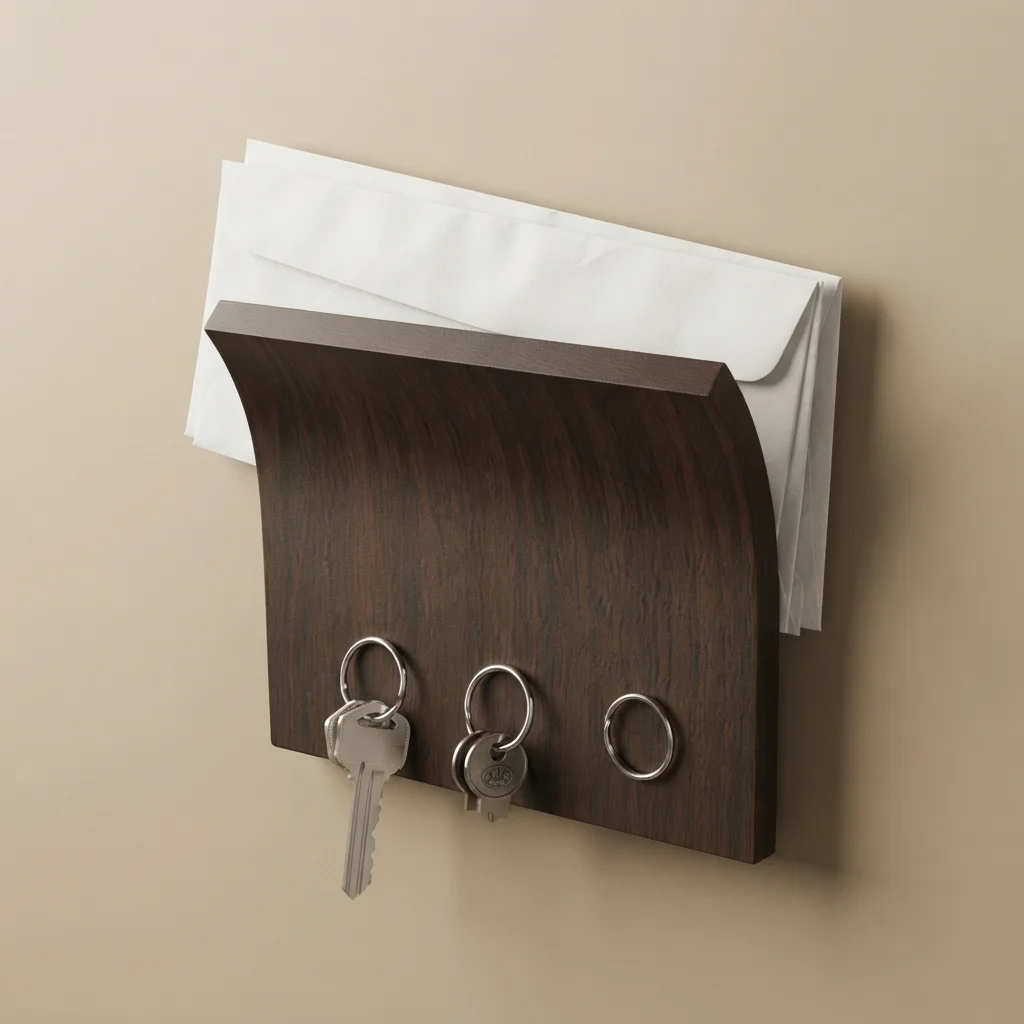 Suport chei perete – Modelul magnetic din lemn Suport chei perete – Modelul magnetic din lemn