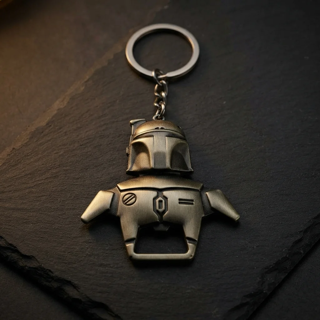 Nyitós kulcstartó – Star Wars Boba Fett (acél) Nyitós kulcstartó – Star Wars Boba Fett (acél)