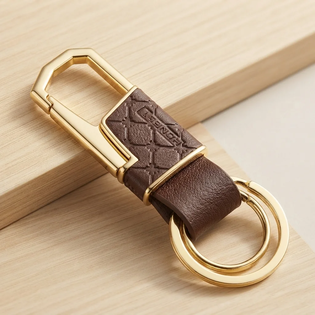 Breloc Piele – Cadoul Elegant