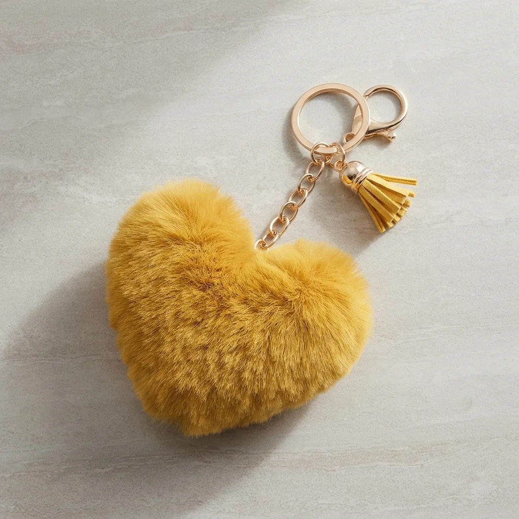 Breloc Pompon – Inima