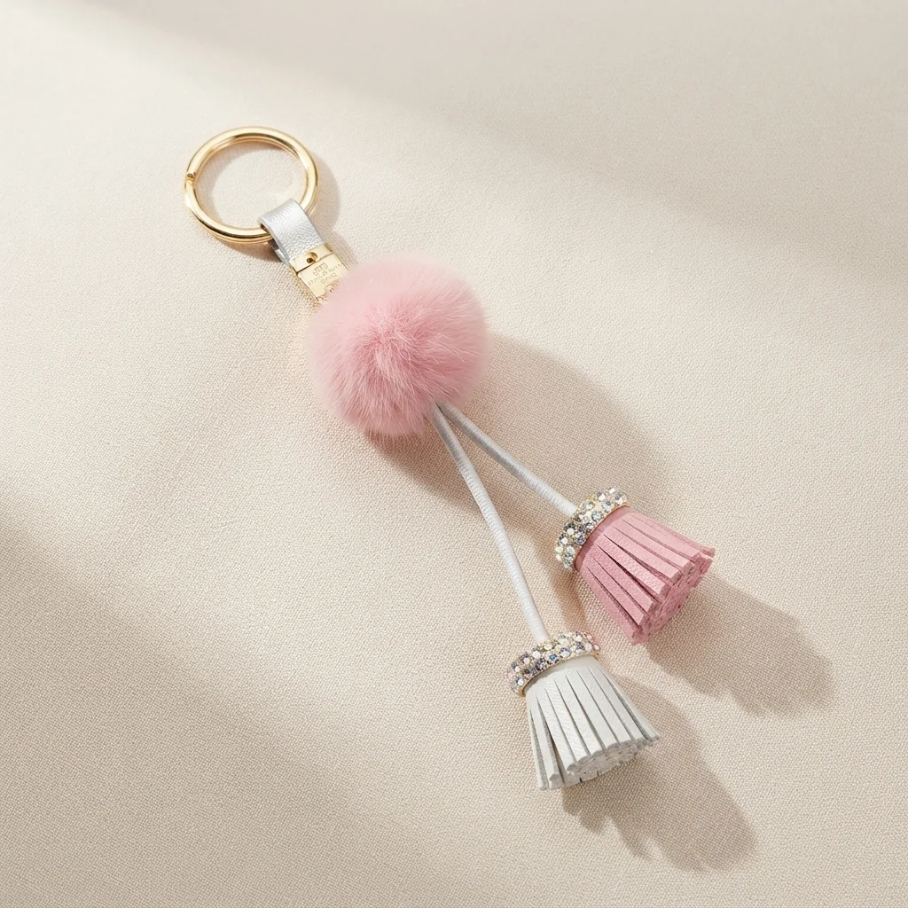 Breloc pompon – Micul