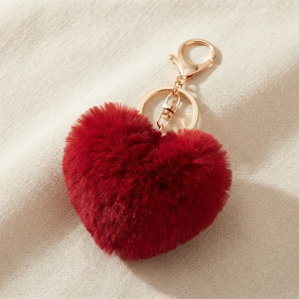 Breloc pompon – Inima Mare