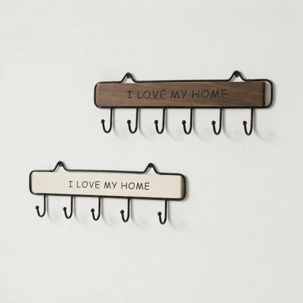 Fali kulcstartó – I Love My Home tartó Fali kulcstartó – I Love My Home tartó