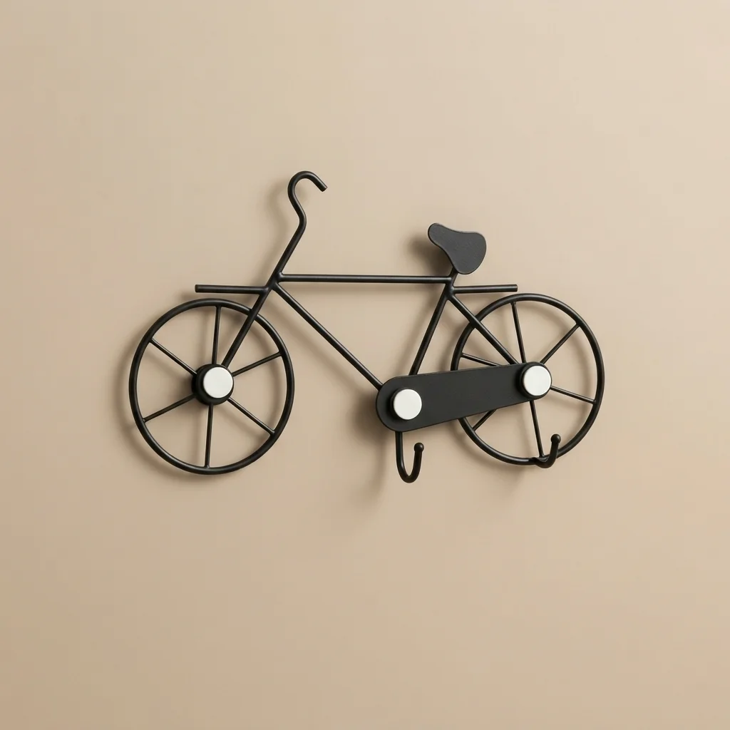 Suport chei perete – Bicicleta Metalică Suport chei perete – Bicicleta Metalică