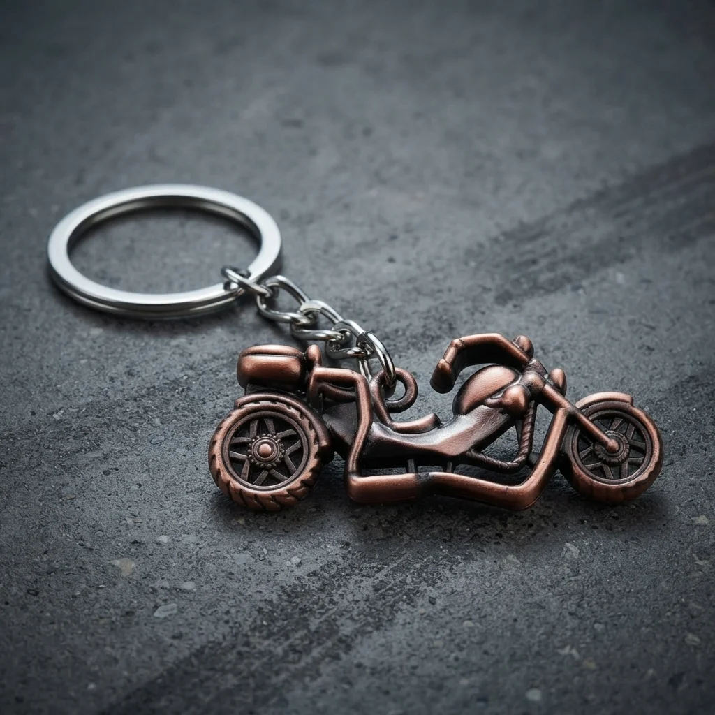 Breloc Moto – Chopper Rustic