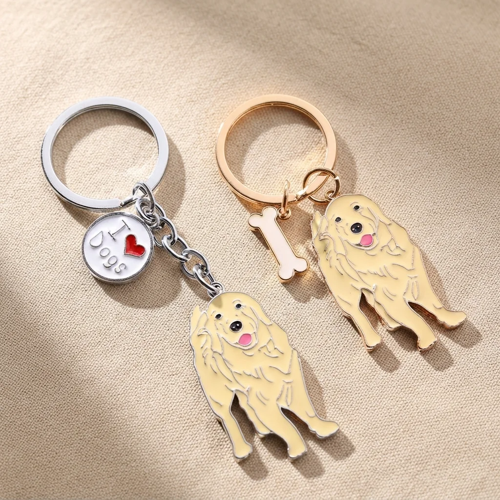 Breloc Golden Retriever