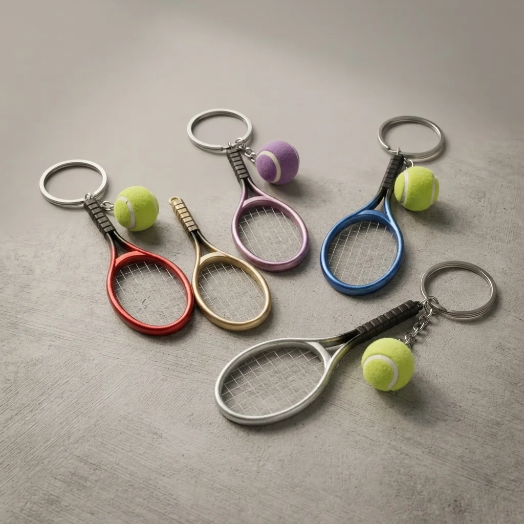 Breloc Rachetă de Tenis Breloc Rachetă de Tenis