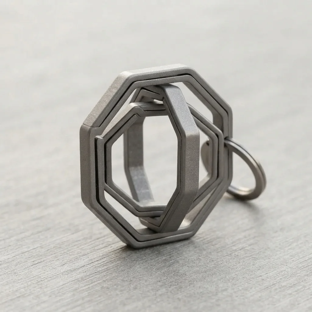Inel Breloc – Octogon Titan