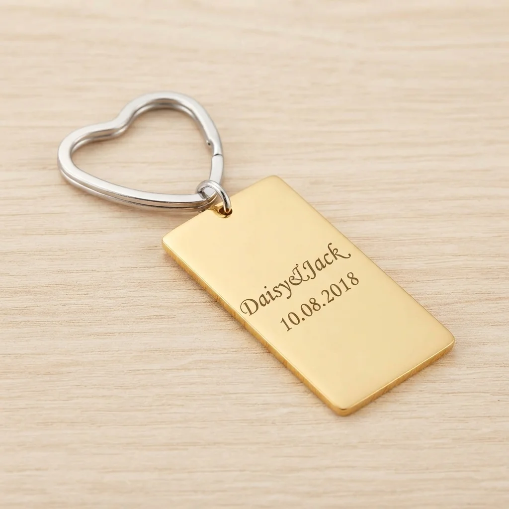 Breloc dreptunghiular personalizat