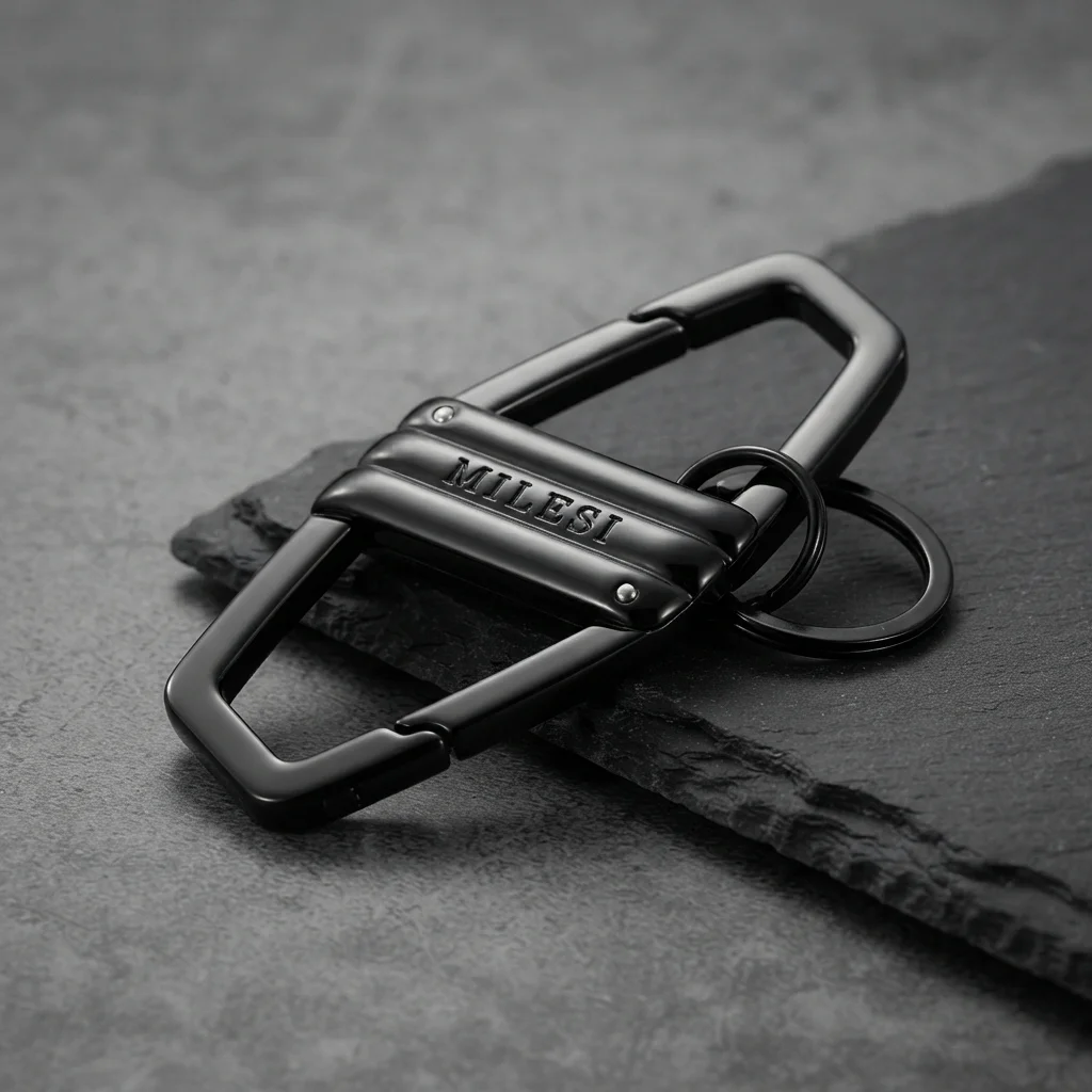 Breloc bărbați – Brand de lux (Oțel)