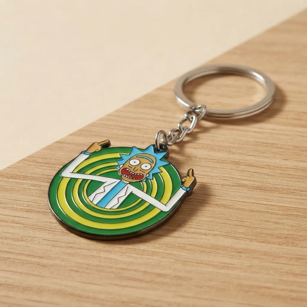 Breloc Original – Rick și Morty