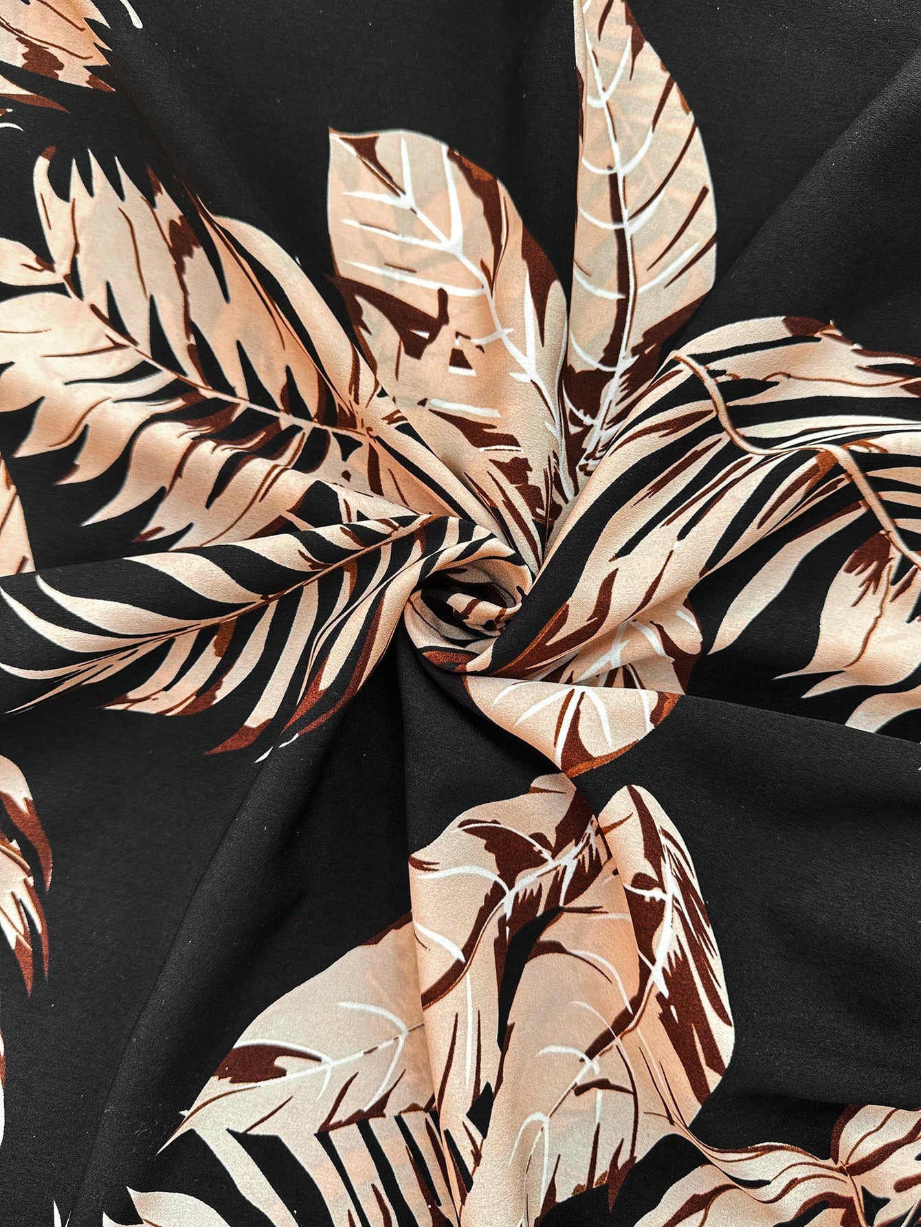 Rochie pentru gravide rochie patchwork cu imprimeu de plante tropicale de vacanță