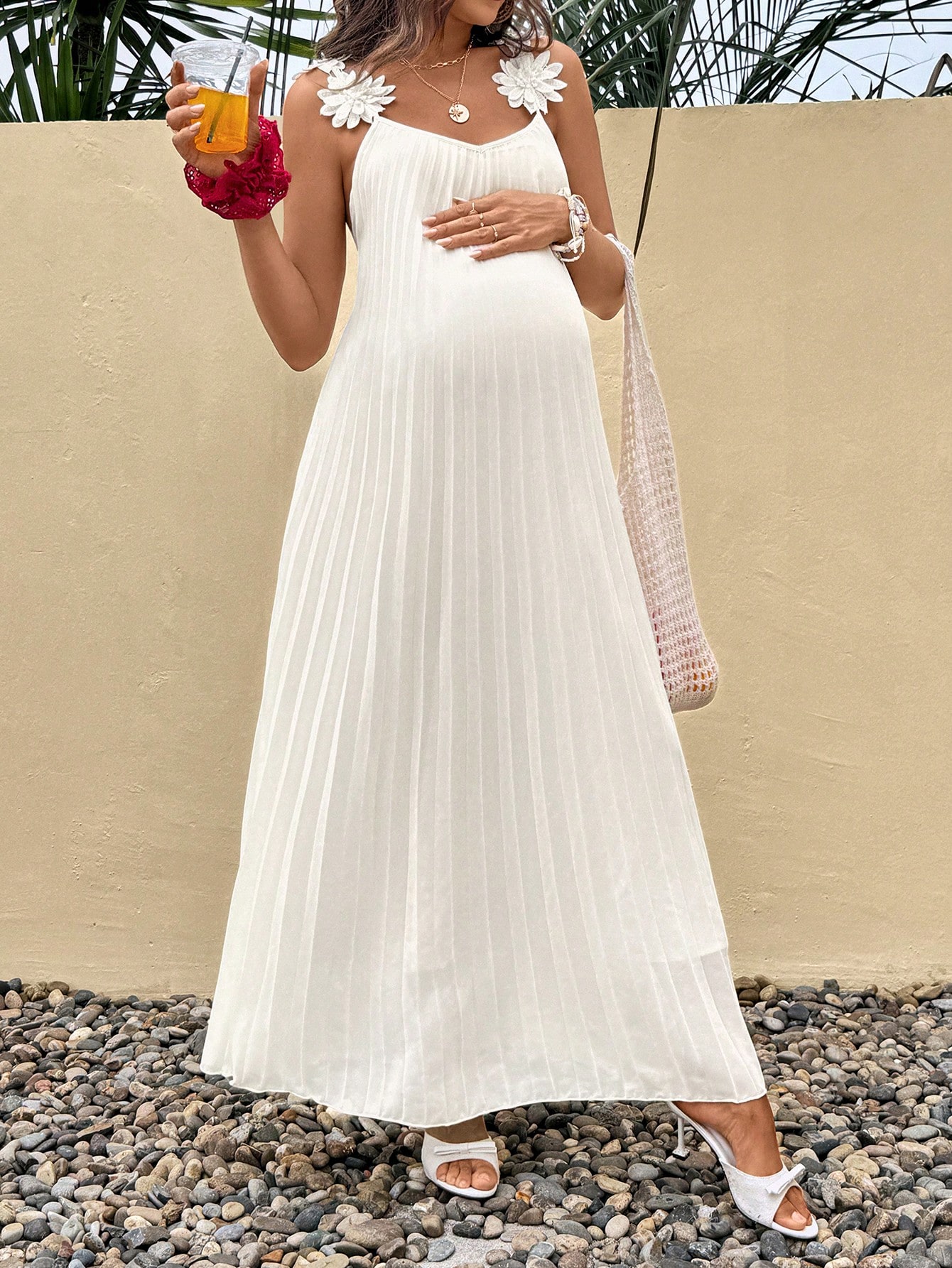 Rochie boho rochii de maternitate rochie maxi albă rochie maxi albă rochii maxi albe rochii albe pentru femei femei rochii maxi rochii plisate
