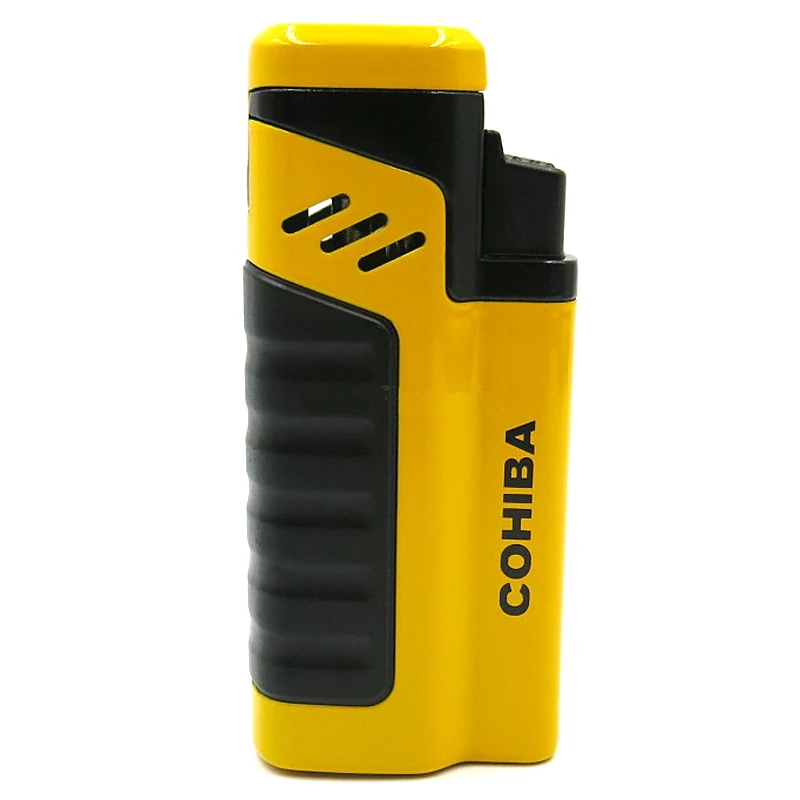 COHIBA Zigarrenfeuerzeug 4 Jets und Stempel