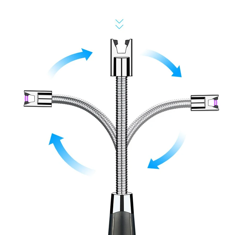 Feuerzeug Langbogen Plasma Flexibler Hals