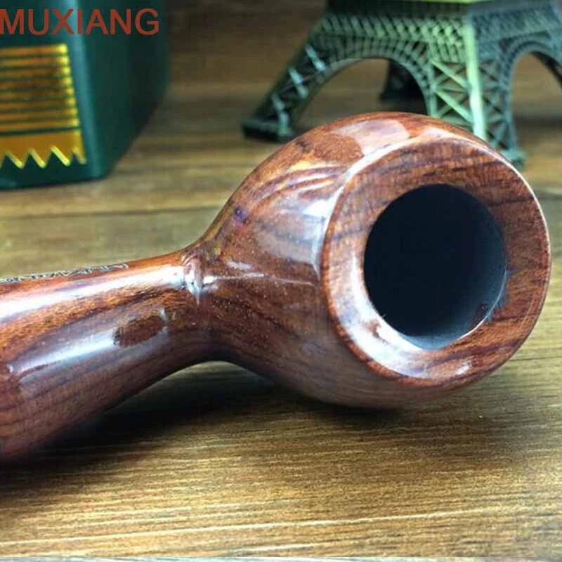 Bent Rhodesian pipe Ξύλο Kevazingo