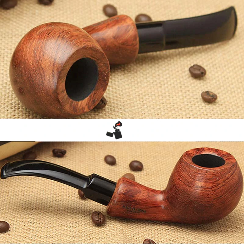 Bent Rhodesian pipe Ξύλο Kevazingo