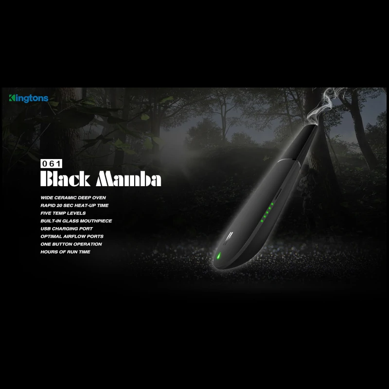 Black Mamba 2 Vaporizer Keramik Kräuter