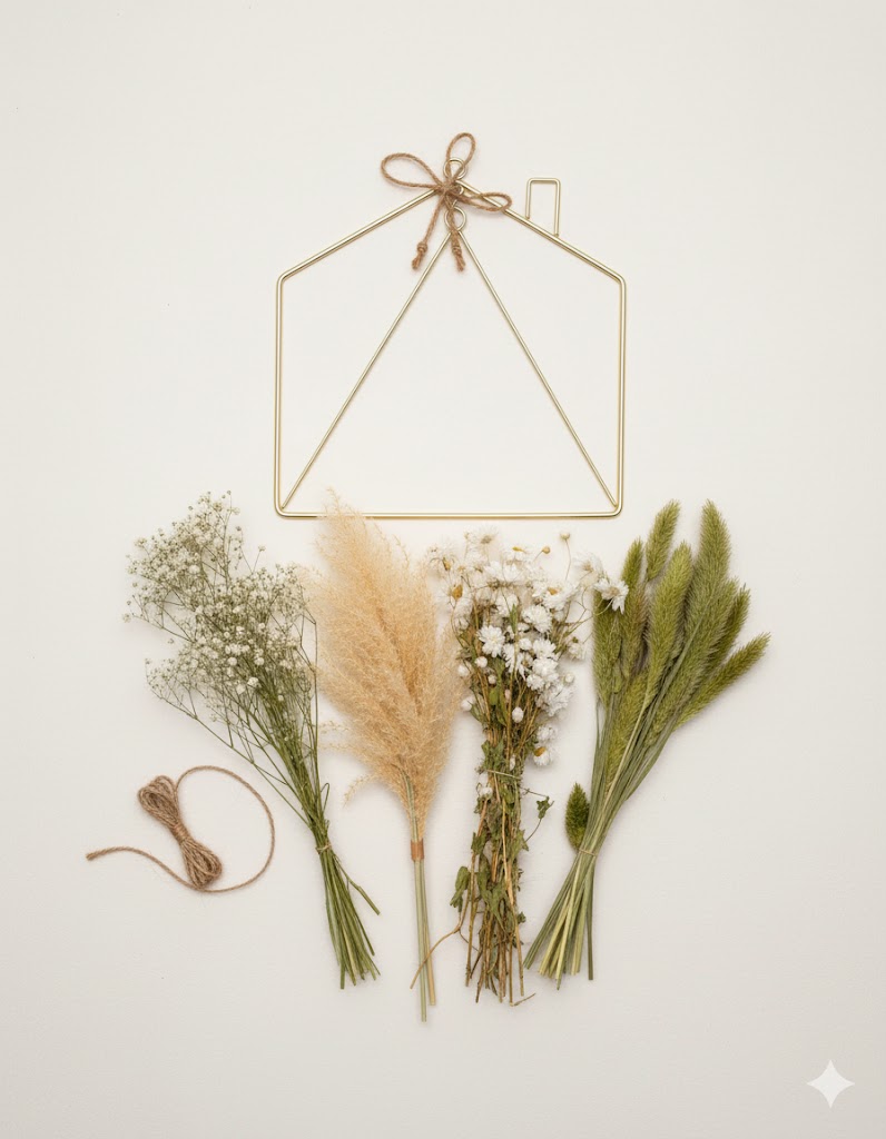 Súprava na výrobu venca Inès