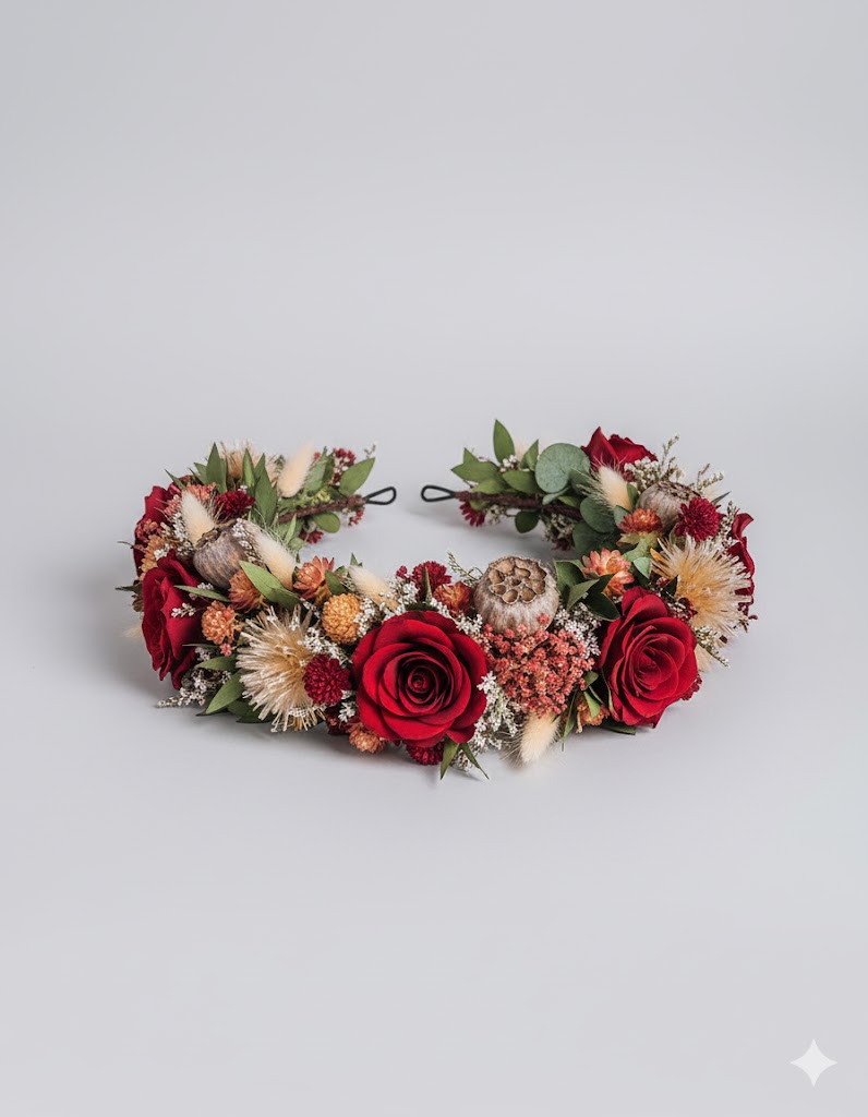 Korunka zo sušených vlasov