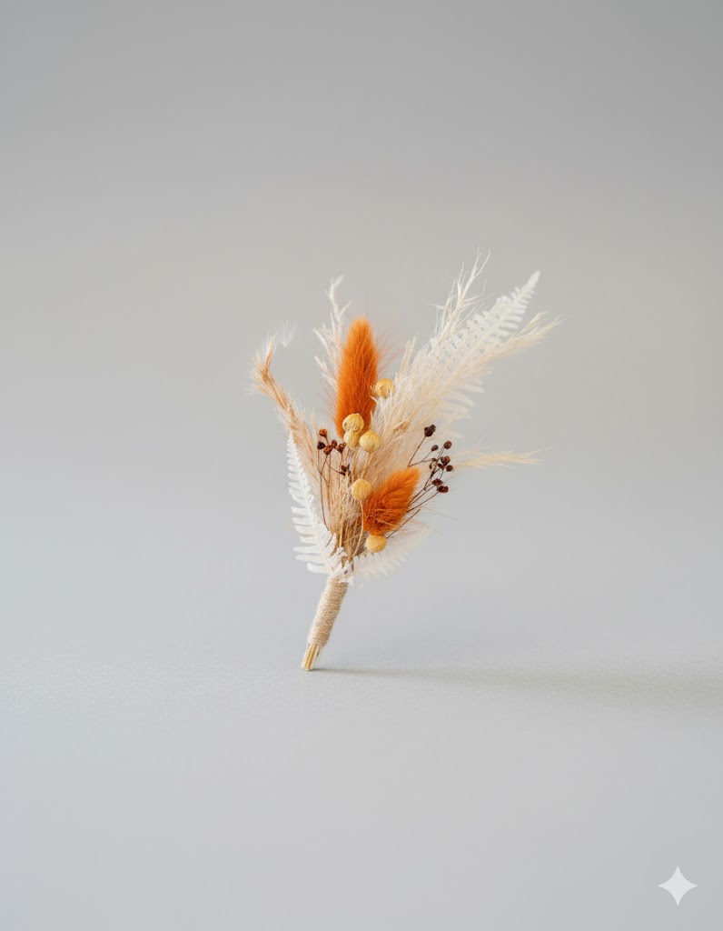 Sušená kvetinová ozdoba Elena