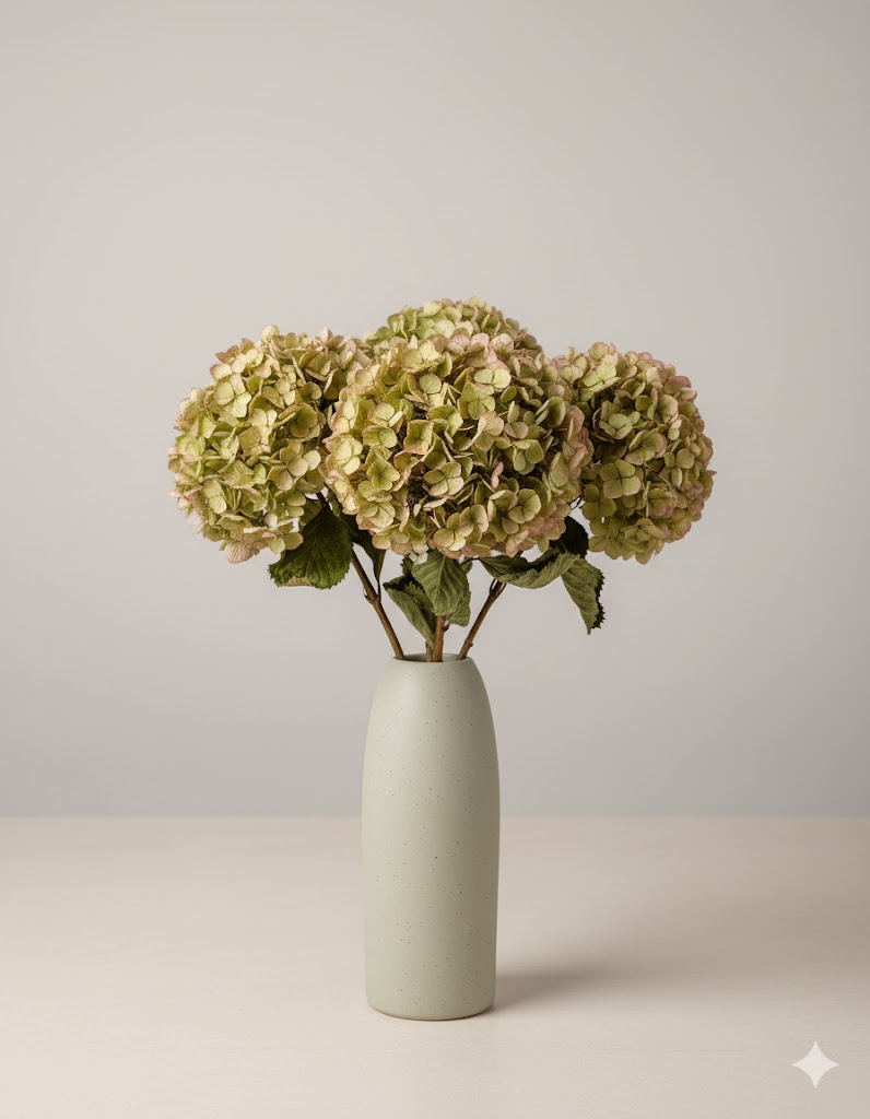 Sušená jesenná hortenzie (5 stoniek)