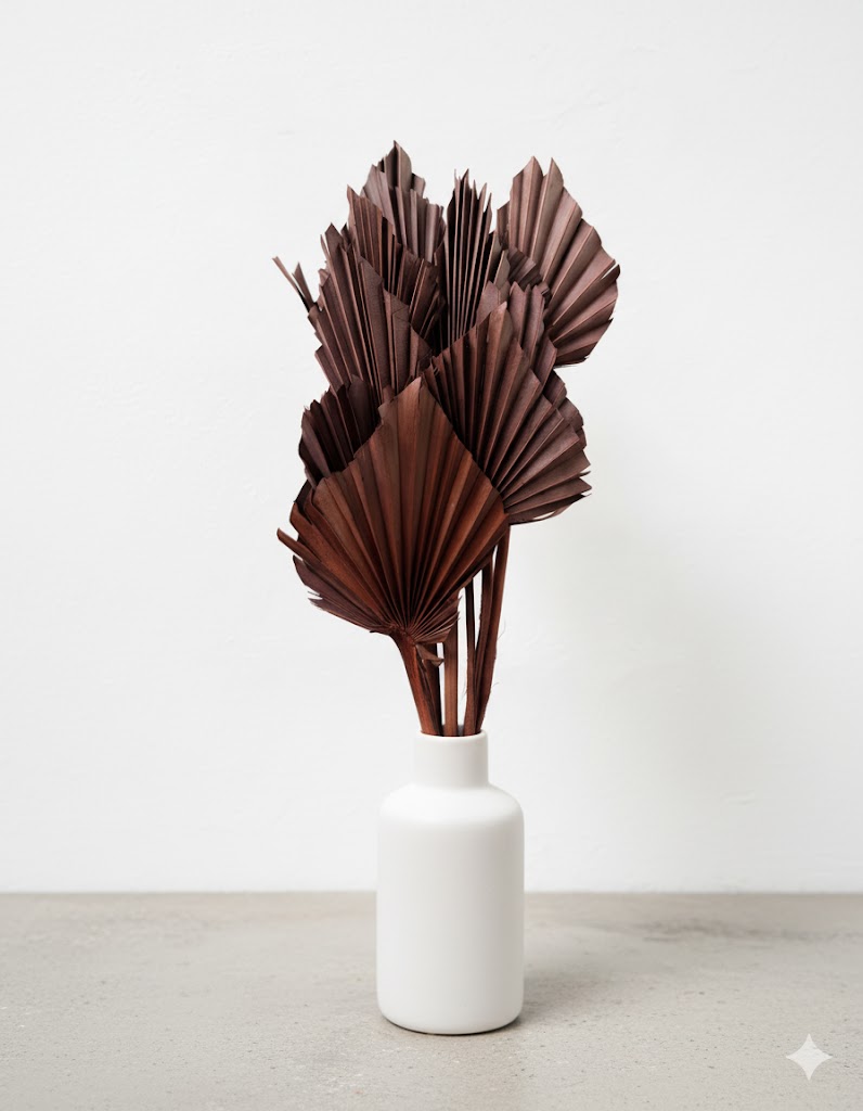 Hnedý palmový list (10 stoniek)