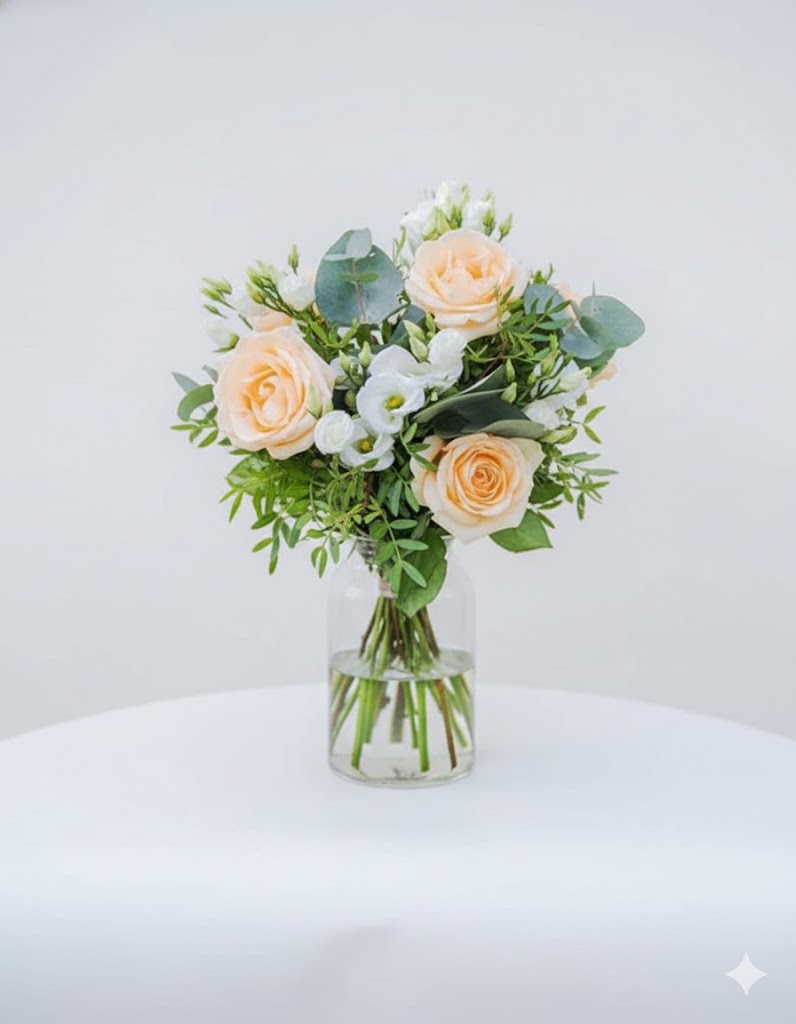 Stredový stôl Sarah broskyňa