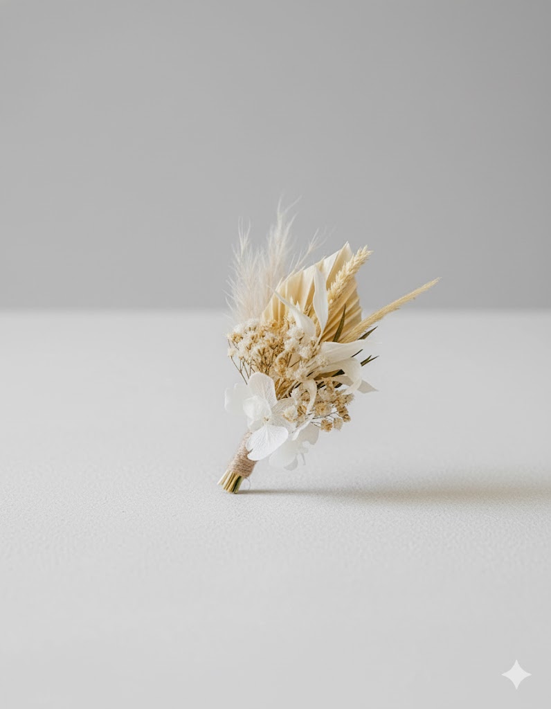 Sušená kvetinová ozdoba Romy