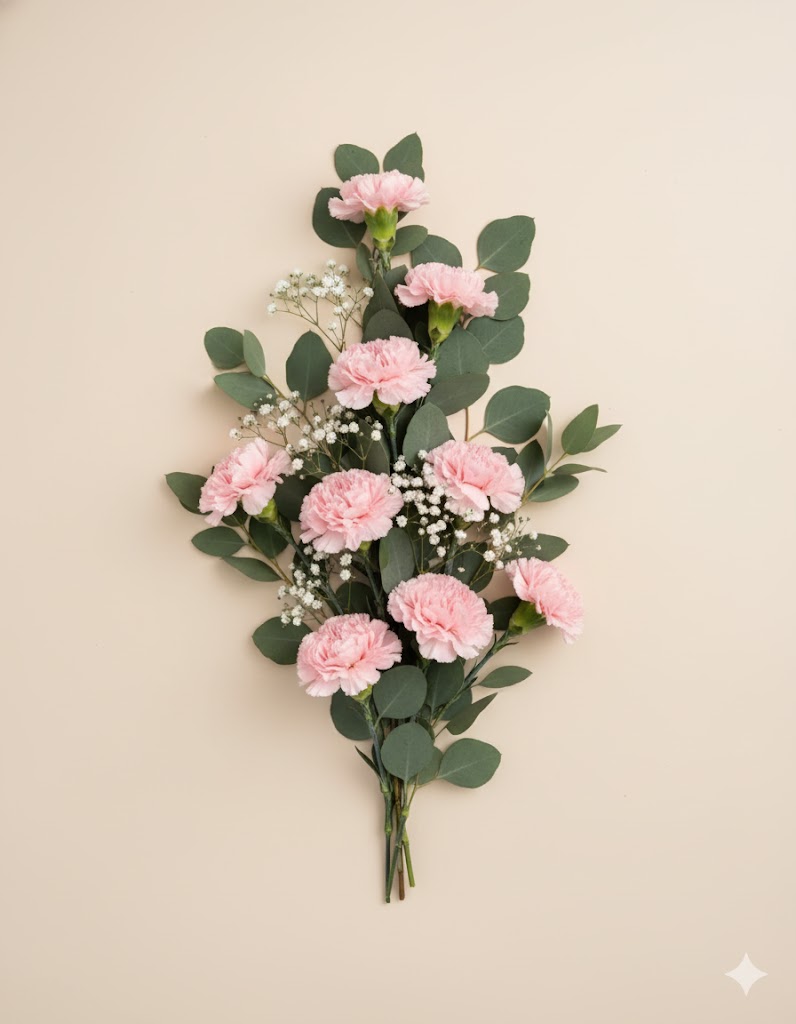 Vianočná girlanda ružová