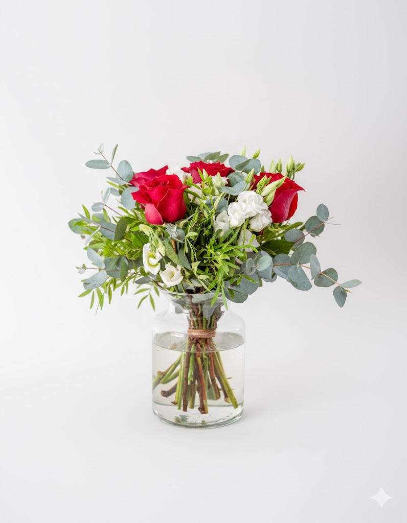 Stredový stôl Sarah červený