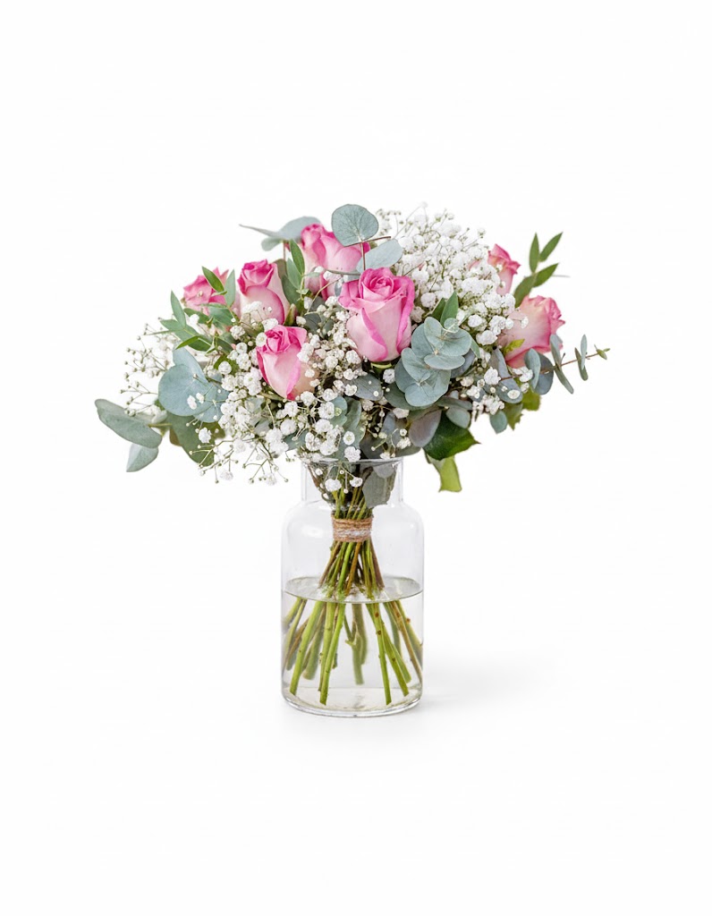 Stredový dekor Alice fuchsia