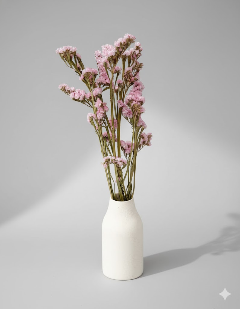 Sušená ružová statice (5 stoniek)