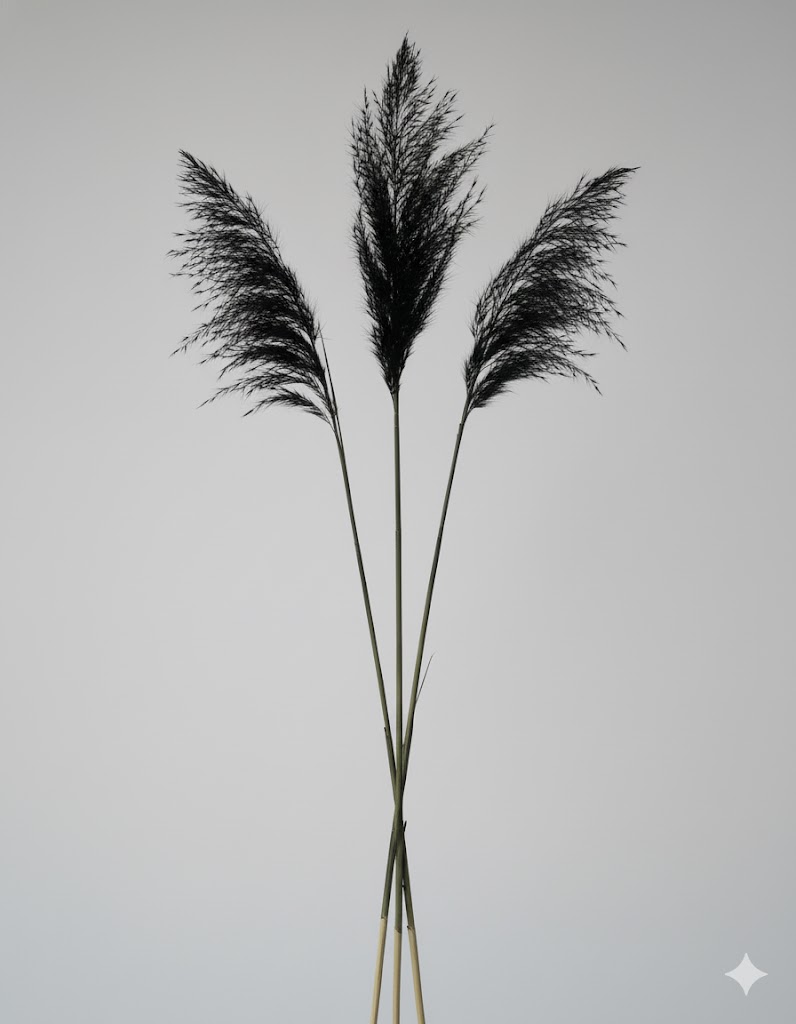 Fluffy čierna (5 stoniek)