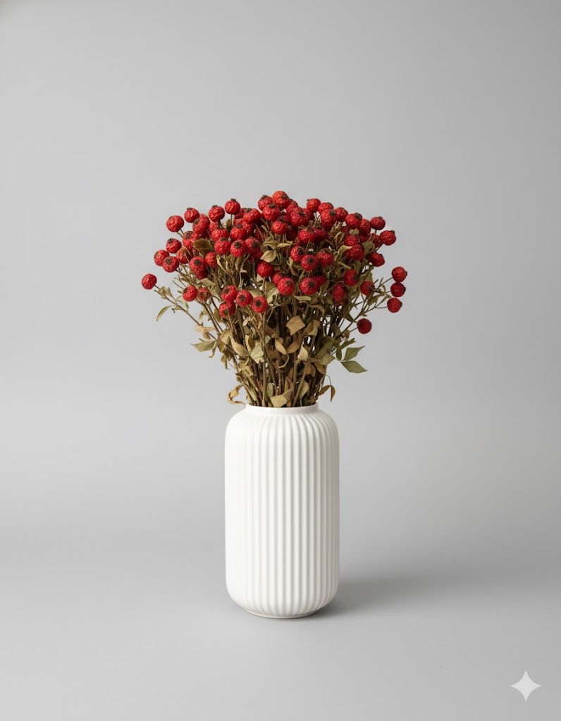 Sušené ružové bobule (10 stoniek)