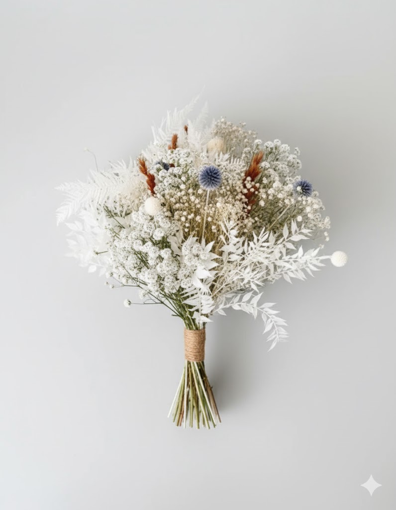 Sušená kytica alba