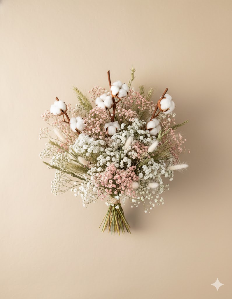 Sušená kytica Adèle