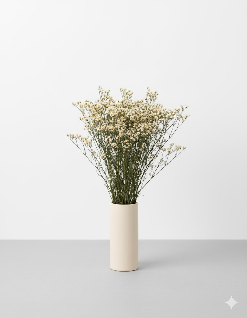 Sušené biele limonium (5 stoniek)