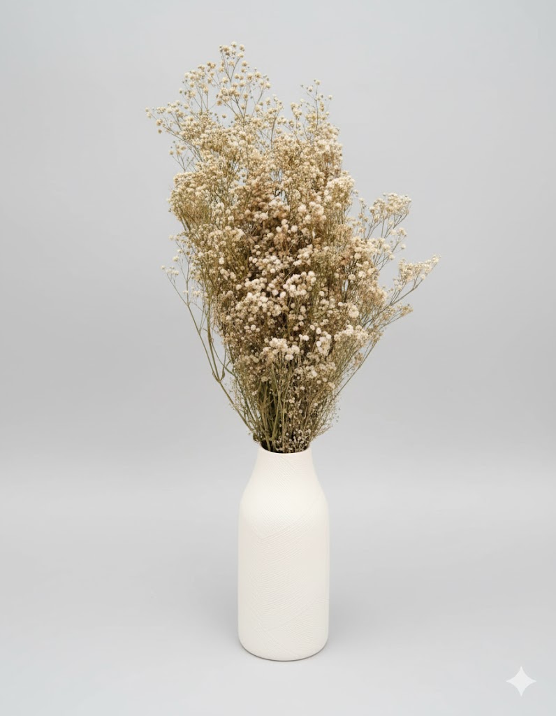 Stabilizovaná gypsophila slonovinovej farby (100 g)